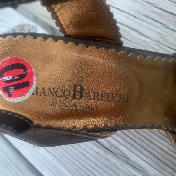 Franco Barbieri wedge heeled sandals - Picture 9 of 9